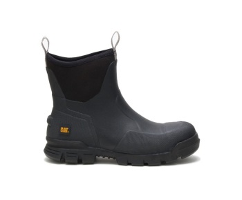 Caterpillar Kängor Rea - Stormers 6" Steel Toe Work Gummistövlar Herr Svarta SIZ-513670